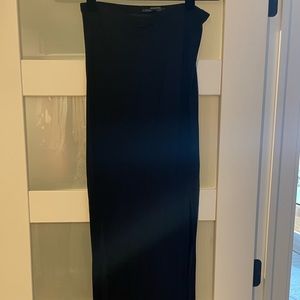 All Saints Black Maxi Skirt